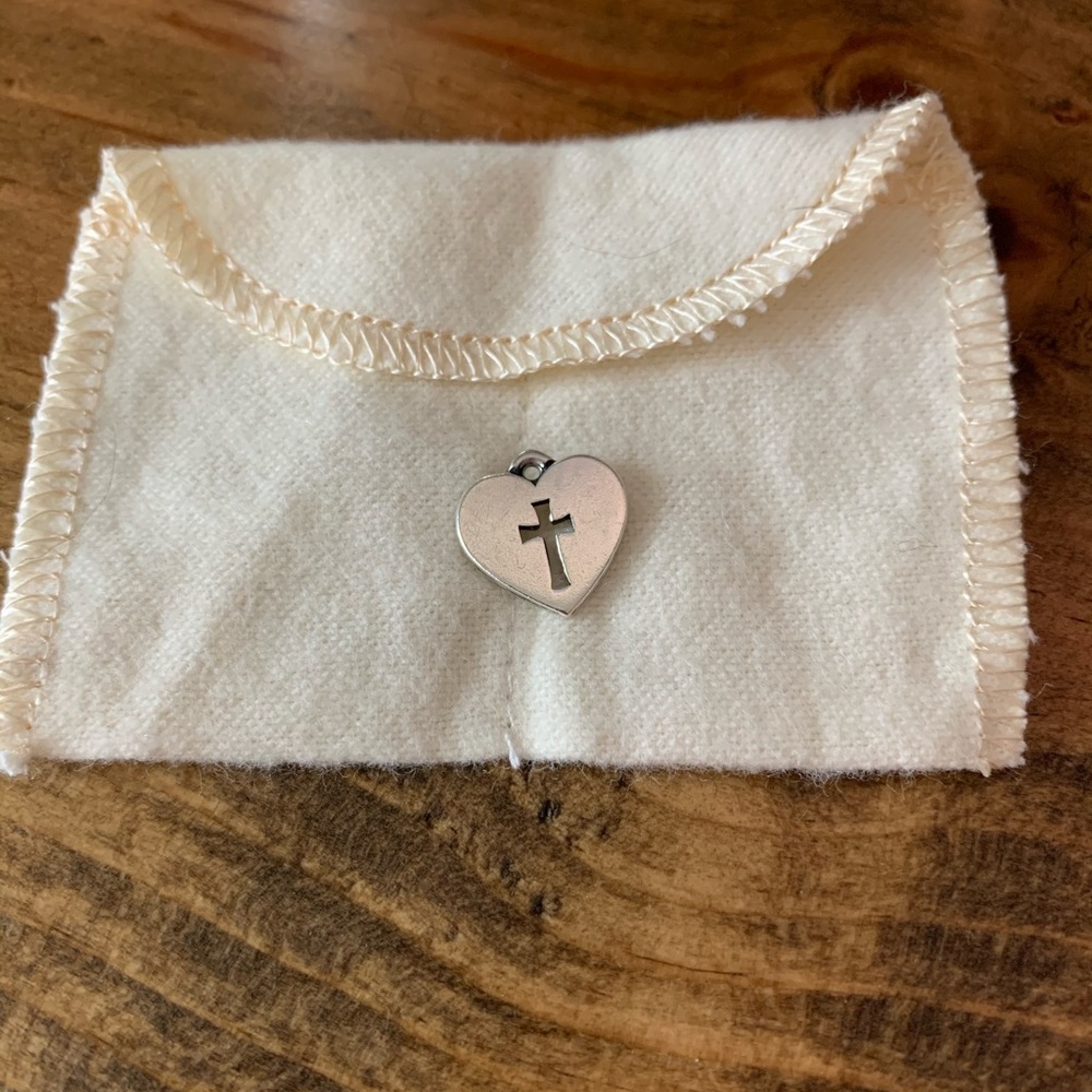 James Avery Crosslet Heart Charm